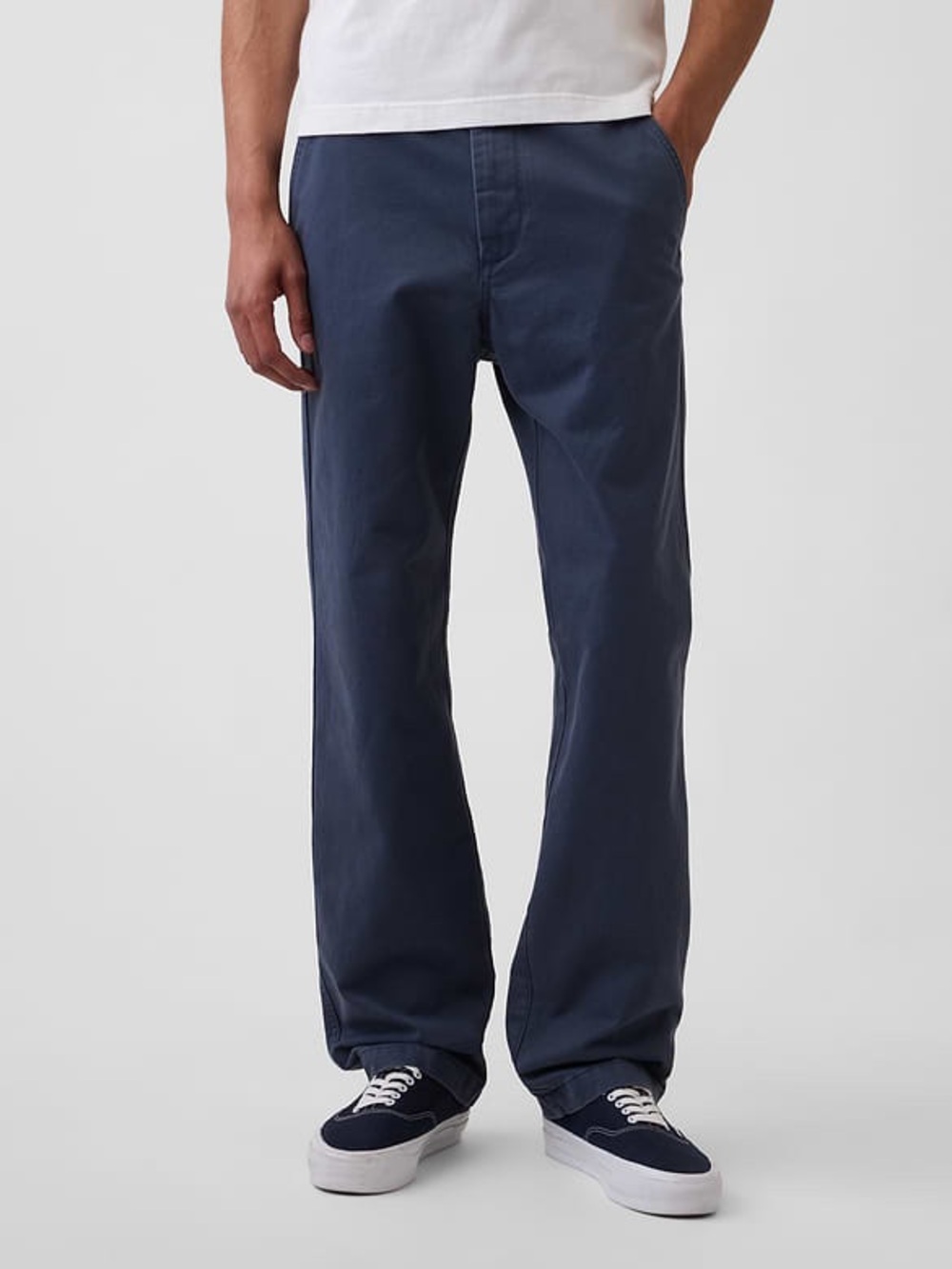 GAP Men’s Blue Chino Pants Straight Leg Classic Fit Casual Dress multiple sizes